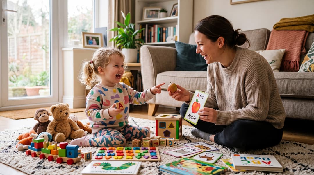 taalspellen peuters 3 jaar binnen - tips voor ouders | DotasToys 8 Taalspellen voor peuters van 3 jaar die je gewoon binnen kunt doen - taalspellen peuters 3 jaar binnen