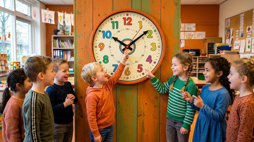 klok leren kijken - tips voor ouders | DotasToys Klok leren kijken: wanneer beginnen en hoe pak je het aan? - klok leren kijken
